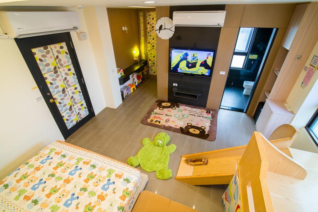 宜人生活溜滑梯親子民宿 Easylife B&B ตงชาน ห้อง รูปภาพ