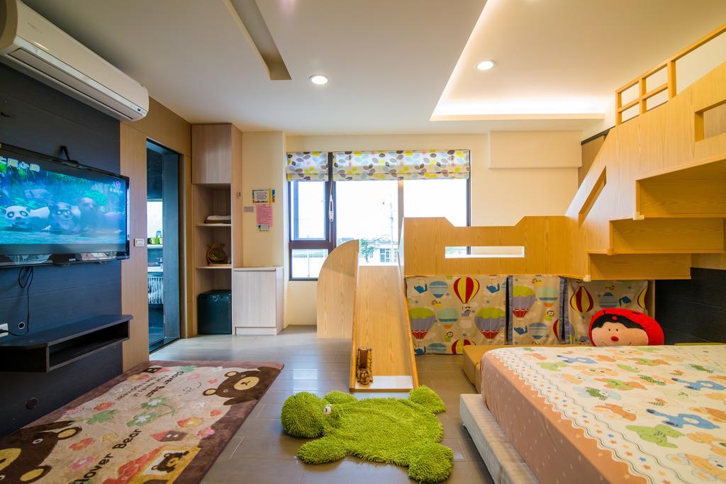 宜人生活溜滑梯親子民宿 Easylife B&B ตงชาน ห้อง รูปภาพ